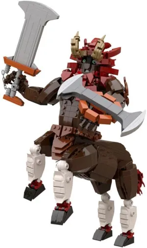 Lynel Game Monster Species of Centaur Model 1045 Pieces Building Toys MOC Build for Age 18 