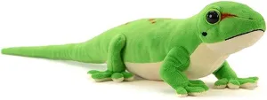 Madagascar Giant Day Gecko Stuffed Animals Soft Plush Toy Kids Cuddly Fluffy Plushie Doll for Girls Boys Babies Toddlers Girlfriends (21")