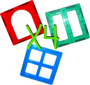 Mag-Genius Magnet Building Tiles Create Your Own Set with The Tiles Your Kid Most Love to Play with