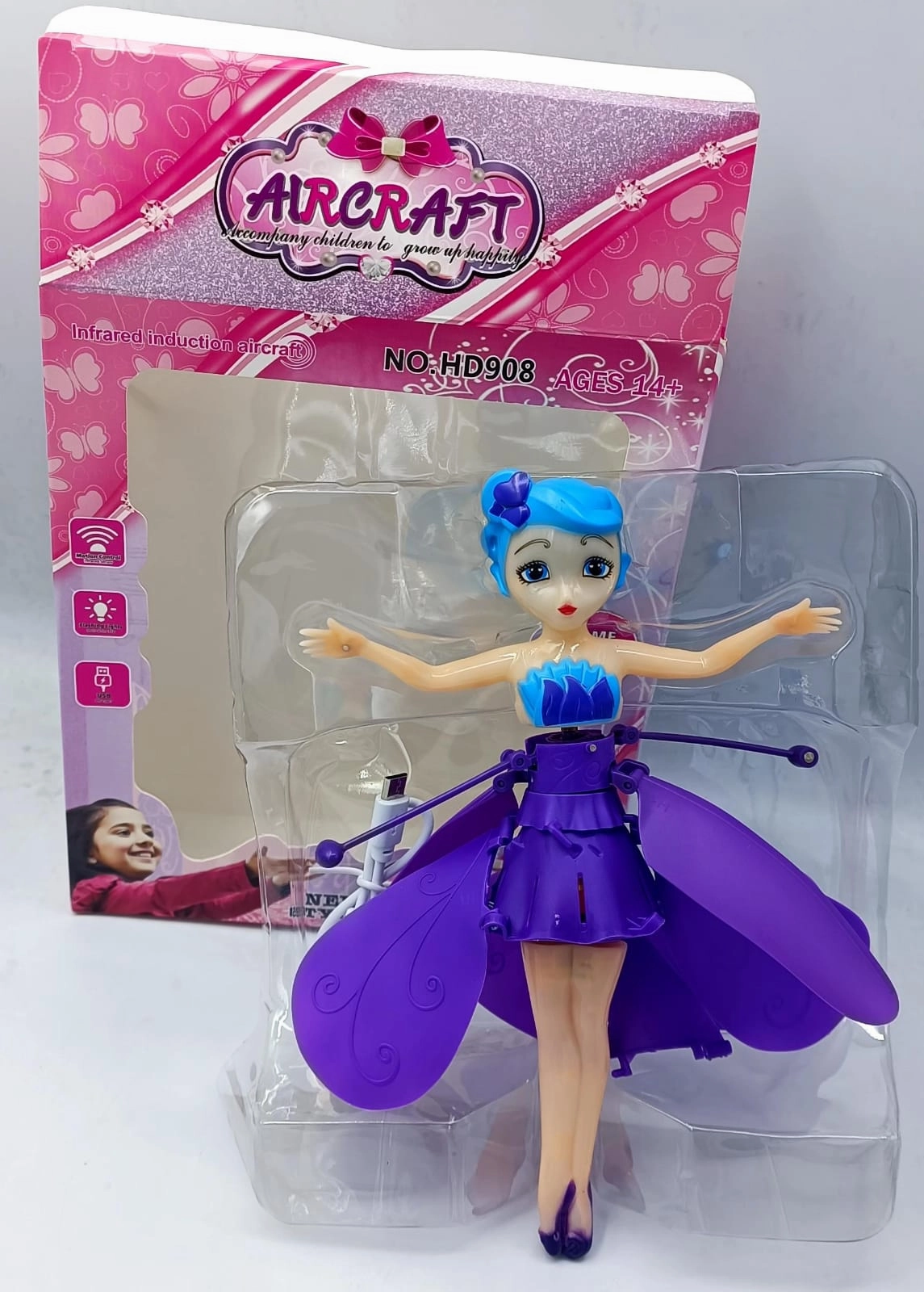 Magic Flying Fairy Princess Doll