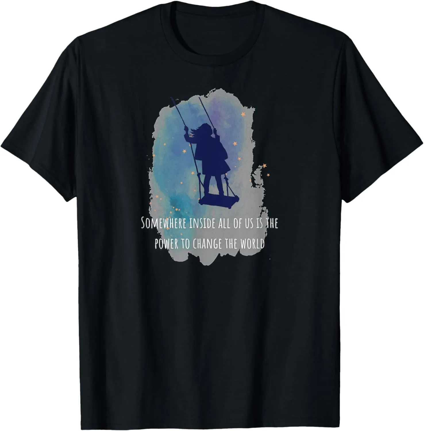 Matilda Watercolour Somewhere Inside All of Us T-Shirt
