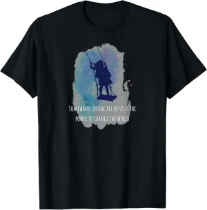 Matilda Watercolour Somewhere Inside All of Us T-Shirt