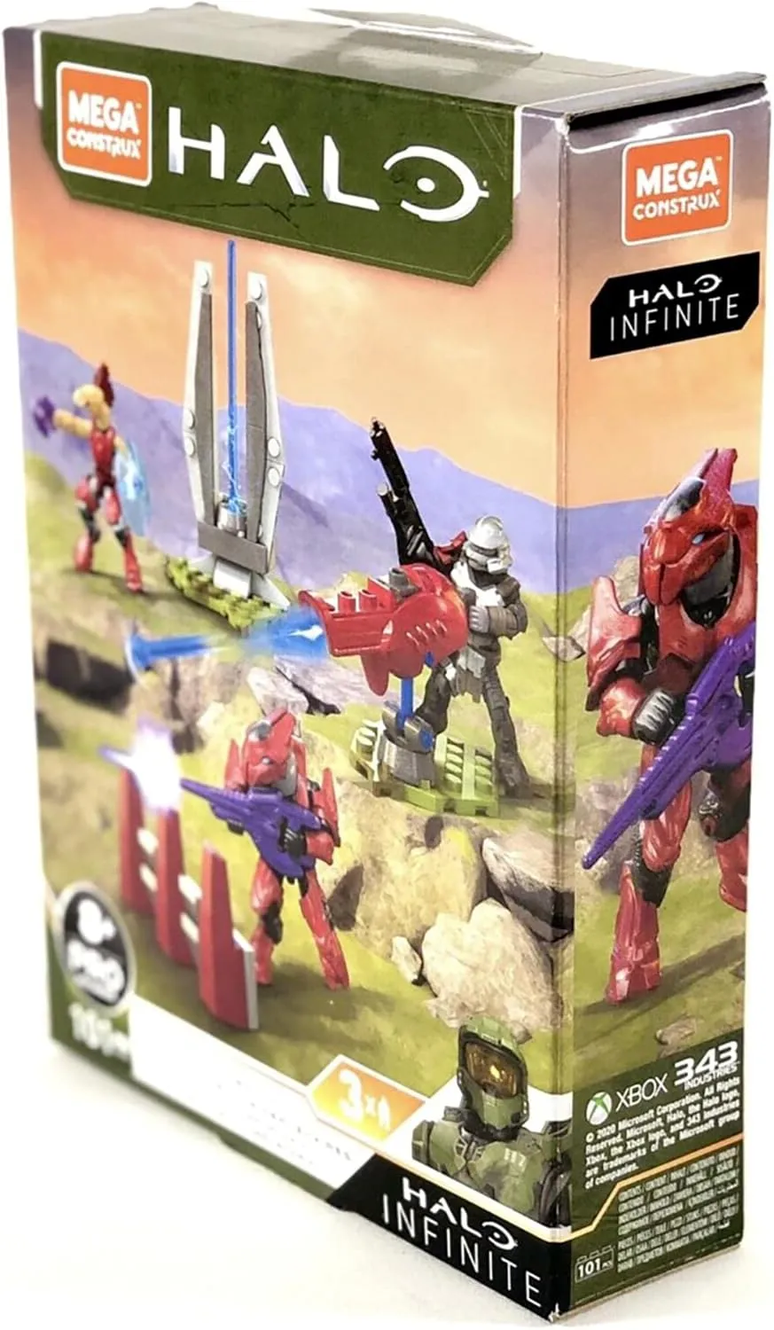 Mattel Halo Mega Construx Building Set | Mercenary Combat Unit