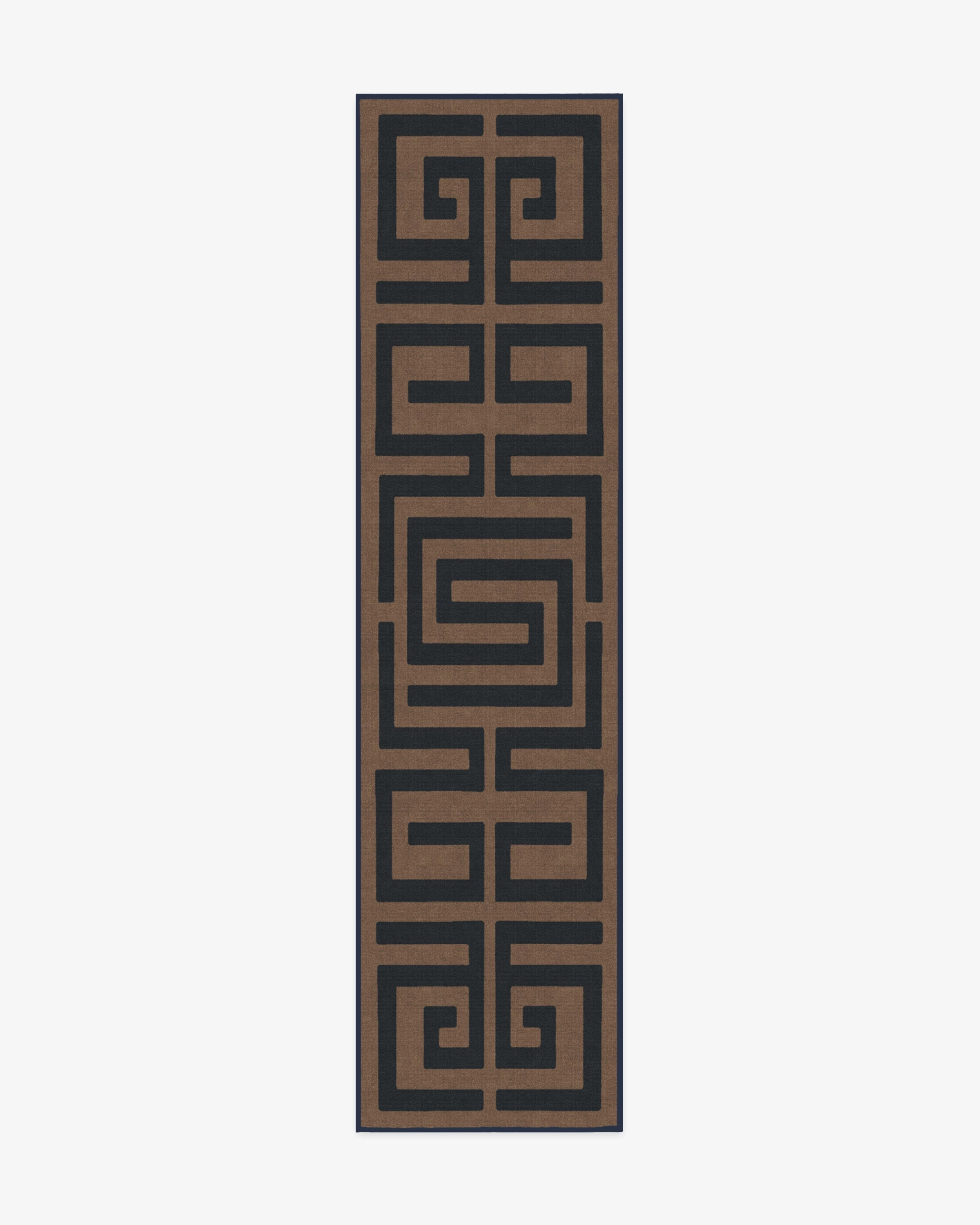 Maze Navy & Natural Tufted Rug