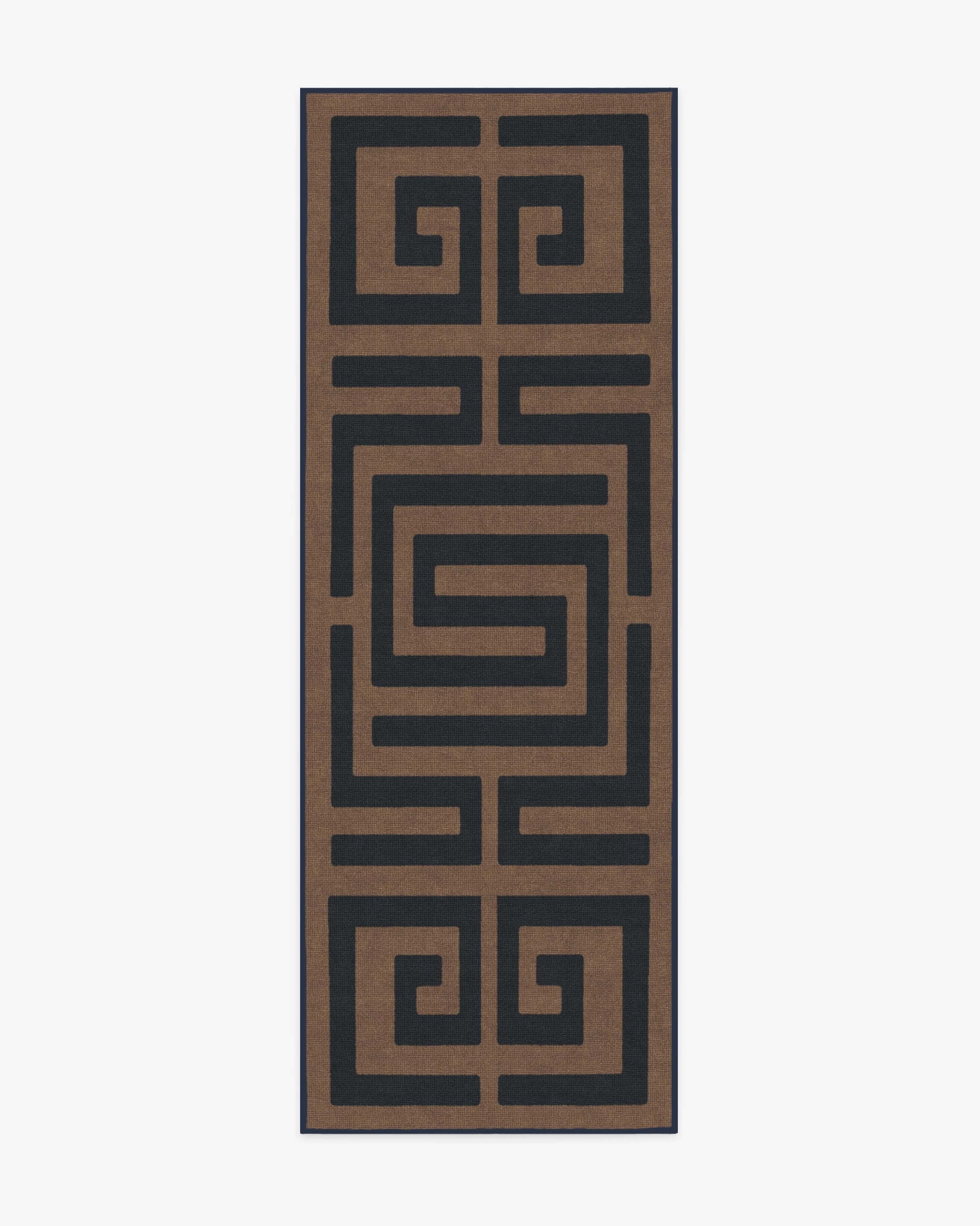 Maze Navy & Natural Tufted Rug