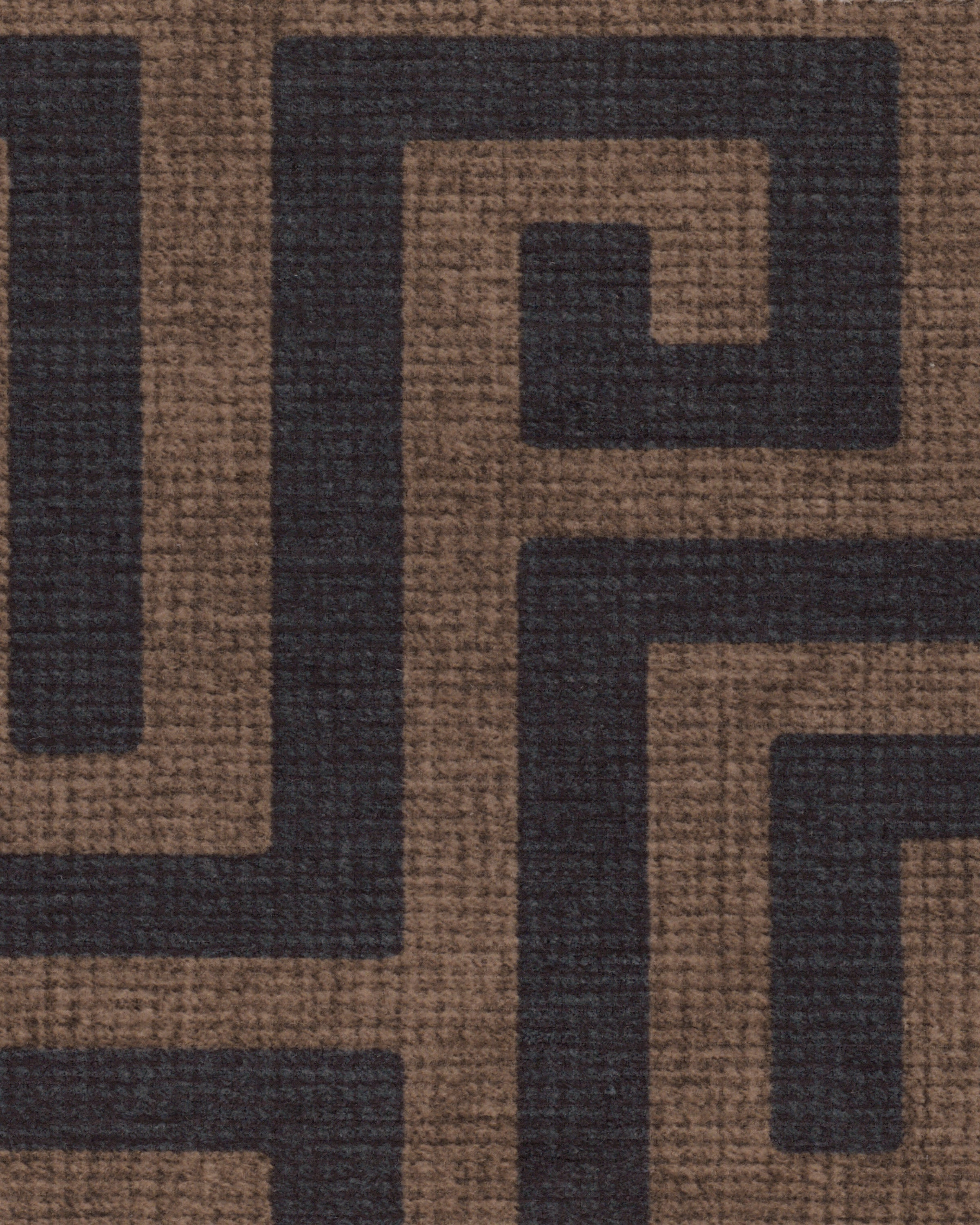 Maze Navy & Natural Tufted Rug