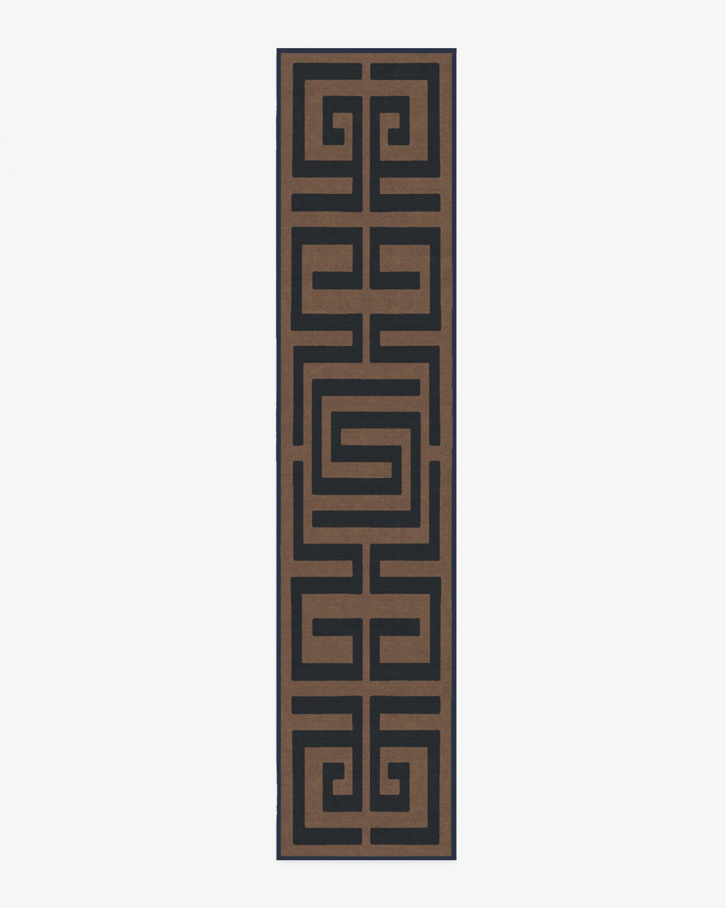 Maze Navy & Natural Tufted Rug