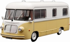 Metal Vehicles Toys 1:43 for Renault Heuliez 1400KG 1953 Motorhome Campervan Model Office Decoration Home Or Office Décor