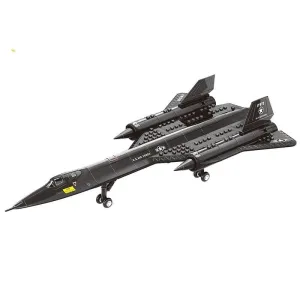 Military MOC SR-71 Blackbird Aircraft Bricks Toys 14186