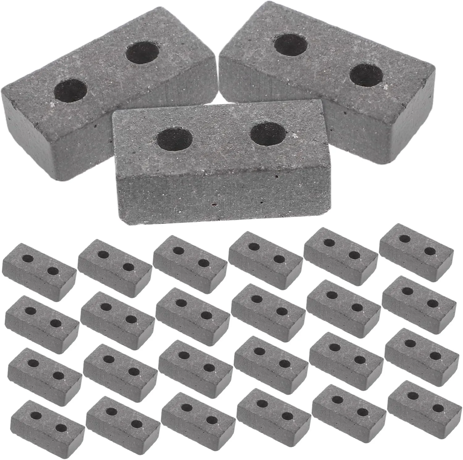 Miniature Bricks Construction Toys 40pcs Mini Bricks Blocks DIY Miniature Garden Dollhouse Kitchen Set