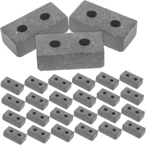 Miniature Bricks Construction Toys 40pcs Mini Bricks Blocks DIY Miniature Garden Dollhouse Kitchen Set