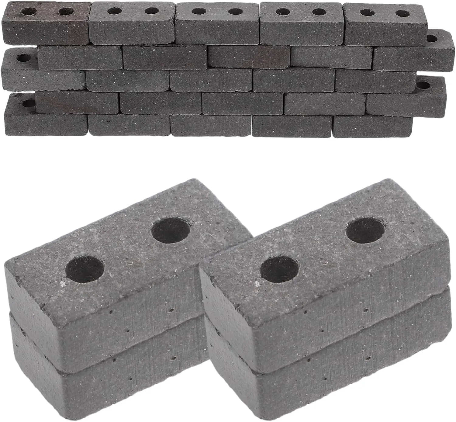 Miniature Building Blocks for Dollhouse DIY Landscaping Brick Models Mini Fake Bricks for Creative Projects for Miniature Wall and Landscape Accessories