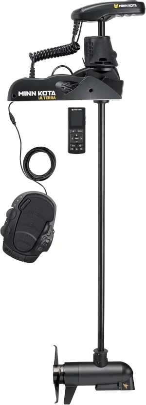 Minn Kota Ulterra Bow-Mount Trolling Motor with MEGA Down Imaging, 112 Lb. Thrust, 60 in. Shaft, Freshwater
