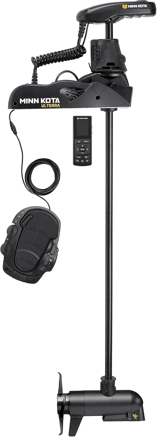 Minn Kota Ulterra Bow-Mount Trolling Motor with MEGA Down Imaging, 112 Lb. Thrust, 60 in. Shaft, Freshwater