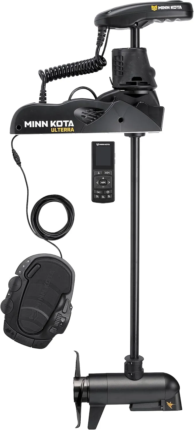 Minn Kota Ulterra Bow-Mount Trolling Motor with MEGA Down Imaging, 80 Lb. Thrust, 45 in. Shaft, Freshwater