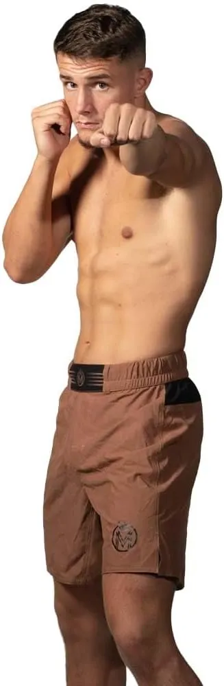 MMA Shorts & BJJ Shorts Men, UFC Grappling Fight Shorts for Boxing, Kickboxing, Muay Thai 7" Cross Training Workout