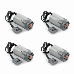 MOC Power Functions Technical Series M Medium Motor Compatible with Standard Building Blocks 8883 Pack of 4PCS