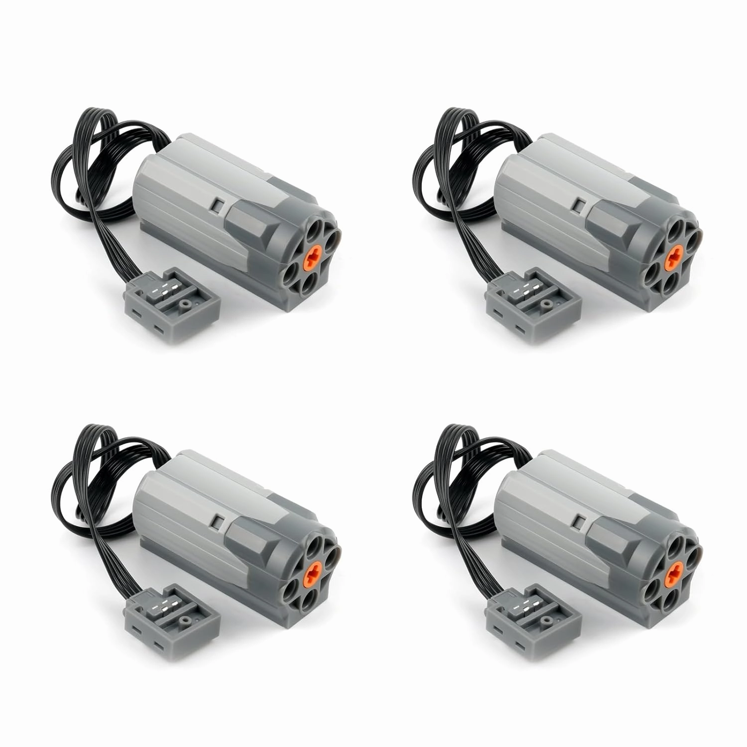 MOC Power Functions Technical Series M Medium Motor Compatible with Standard Building Blocks 8883 Pack of 4PCS