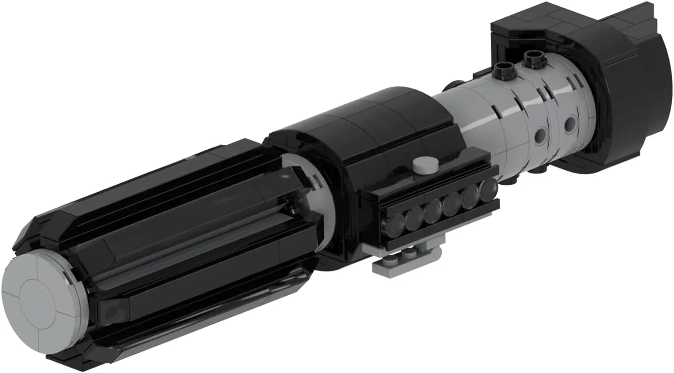 MOOXI-MOC Space Wars Darth Vader Lightsaber Hilt Building Set,Creative Architectural Kit for Boys(295pcs)