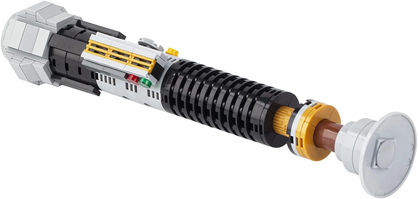 MOOXI-MOC Space Wars Obi Wan Lightsaber Hilt Building Kits Toys,Creative Building Kits for Boys(143 pcs)