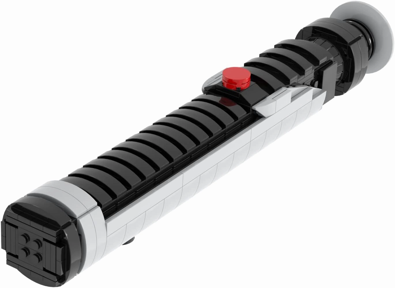 MOOXI-MOC Space Wars Qui Gon Jinn Lightsaber Hilt Building Set,Creative Architectural Kit for Boys(373pcs)