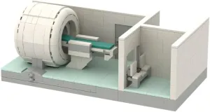 MRI Scanner Model Educational Toys Building Toys 520 Pieces MOC Build Gift for Age 18 