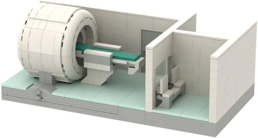 MRI Scanner Model Educational Toys Building Toys 520 Pieces MOC Build Gift for Age 18 