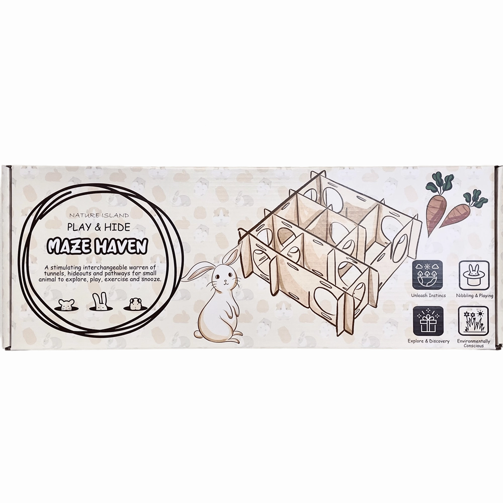 Nature Island - Play & Hide Maze Haven for Rabbits