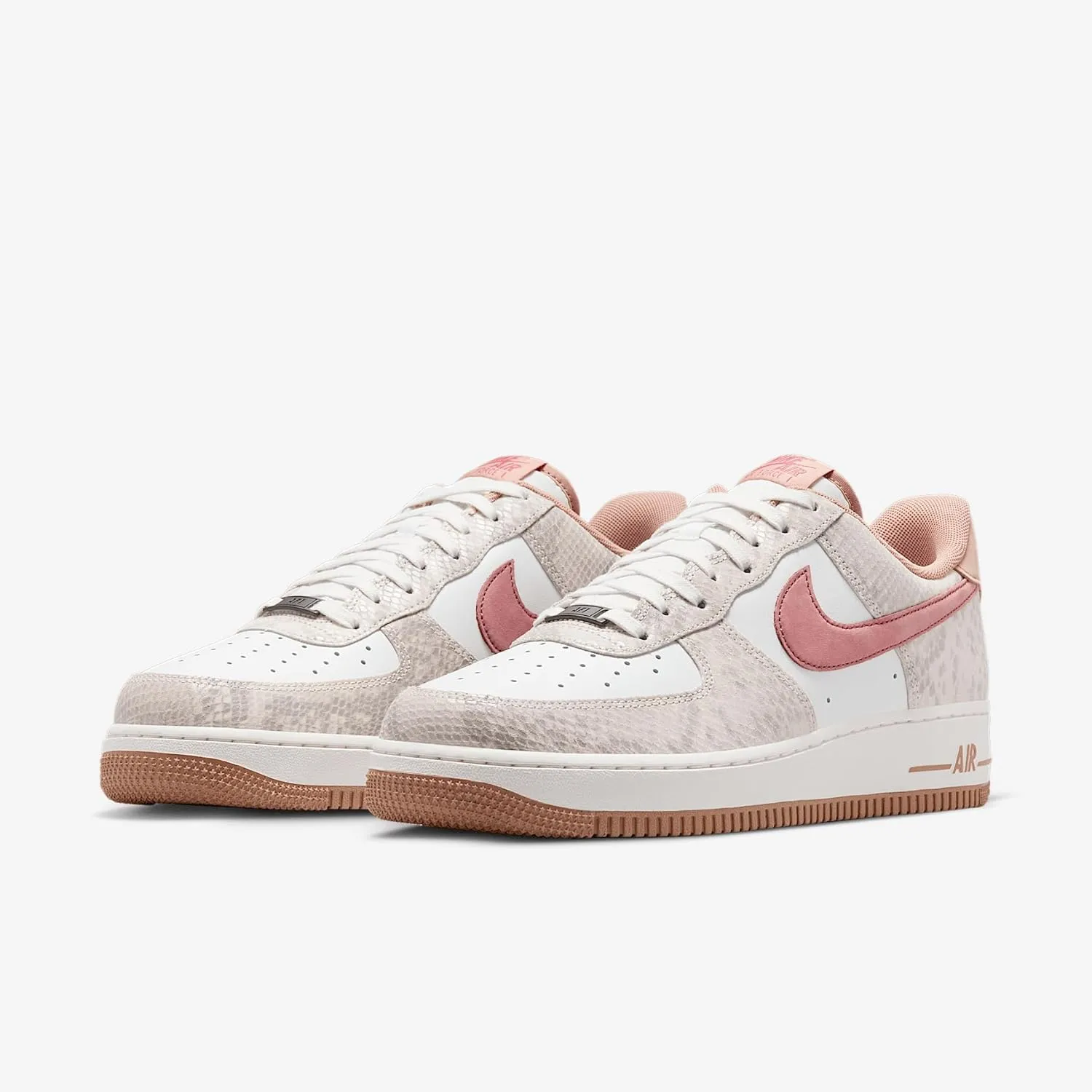 Nike Air Force 1 '07 LV8 Men's Shoes (HF2898-100, Summit White/Sail/Dusted Clay/Canyon Rust)