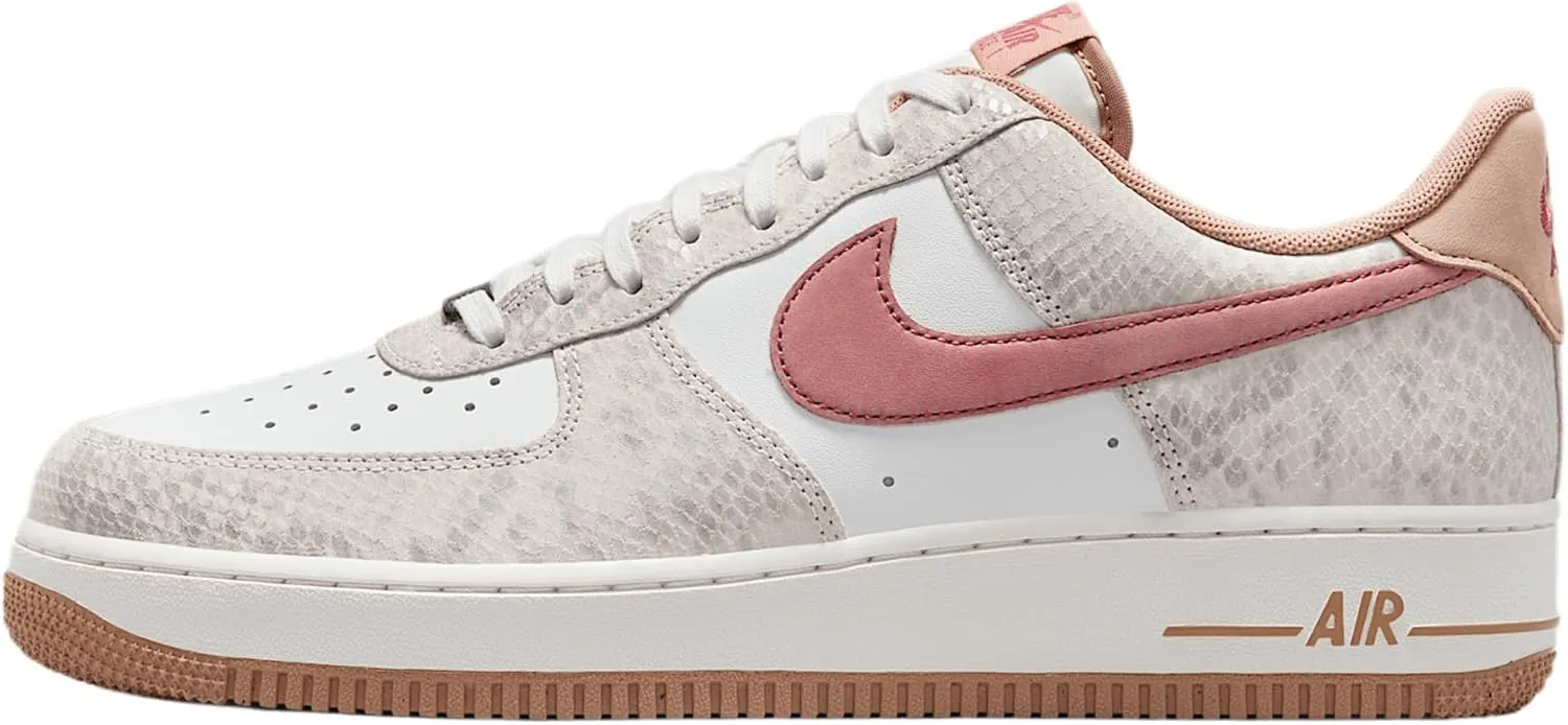 Nike Air Force 1 '07 LV8 Men's Shoes (HF2898-100, Summit White/Sail/Dusted Clay/Canyon Rust)