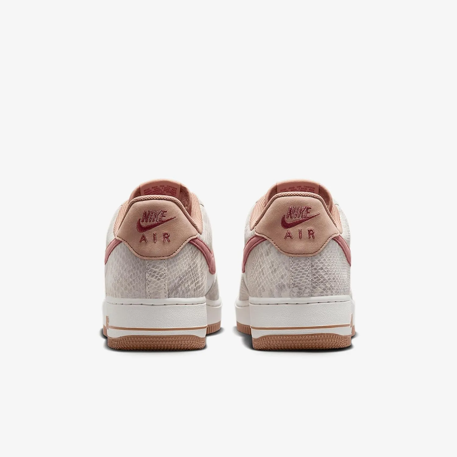 Nike Air Force 1 '07 LV8 Men's Shoes (HF2898-100, Summit White/Sail/Dusted Clay/Canyon Rust)