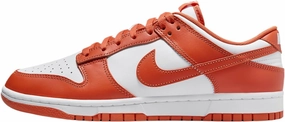 Nike Dunk Low Retro Men's Shoes (DV0833-114, White/White/Cosmic Clay) Size 10