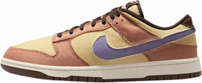 Nike Dunk Low Retro SE Men's Shoes (HF3141-200, Dusted Clay/Team Gold/Baroque Brown/Dusty Amethyst) Size 15