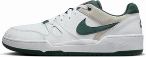 Nike Full Force Low Men's Shoes (HF1739-100, White/Sea Glass/Cosmic Clay/Vintage Green) Size 11.5
