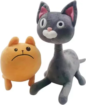 Noodle Cat Bun Dog Stuffed Plush Toy, Healing Loyal Partner, Cat Dog Plushies Toy Doll, Plush Stuffed Toys, Great Gifts for Kids Boys Girls