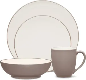 Noritake Clay Colorwave 4-Piece Coupe Place Setting