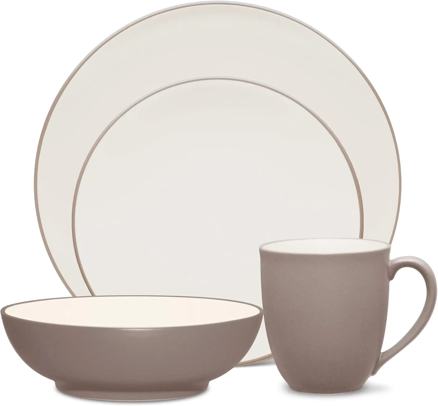 Noritake Clay Colorwave 4-Piece Coupe Place Setting