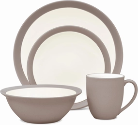 Noritake Clay Colorwave 4-Piece Curve Place Setting