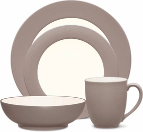 Noritake Clay Colorwave 4-Piece Rim Place Setting