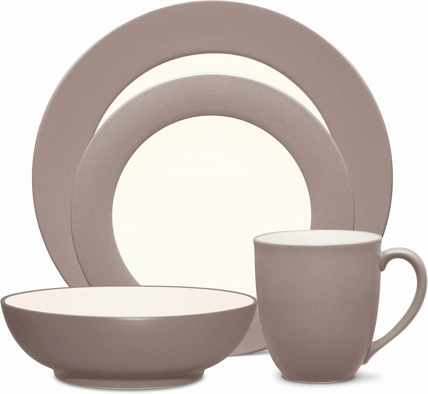 Noritake Clay Colorwave 4-Piece Rim Place Setting