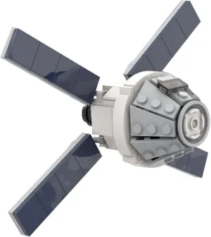 Orion Spacecraft Spaceship Model 1:110 Scale 174 Pieces MOC Build Adults Gift for Age 18 