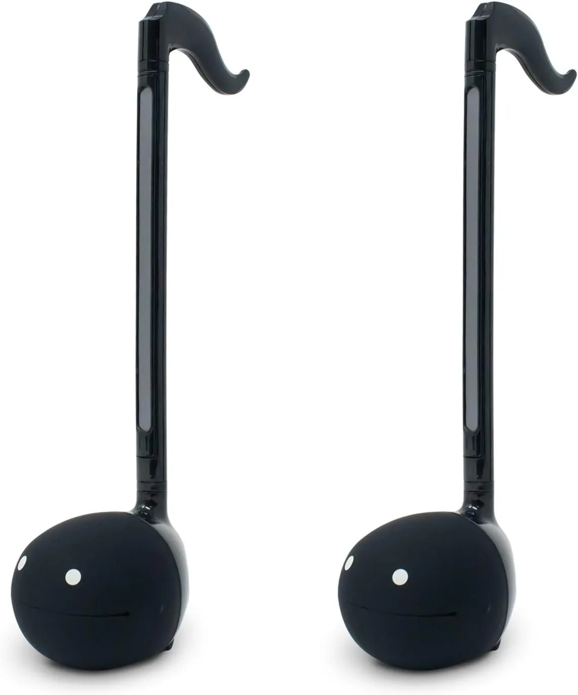 Otamatone Japanese Electronic Musical Instrument Portable Music Synthesizer from Japan by Maywa Denki Studio Award Winning, Educational Fun Gift for Children, Teens & Adults - Black (Set of 2) [Eng]