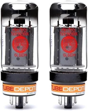 Pair of Electro-Harmonix 6L6 EH Power Vacuum Tube