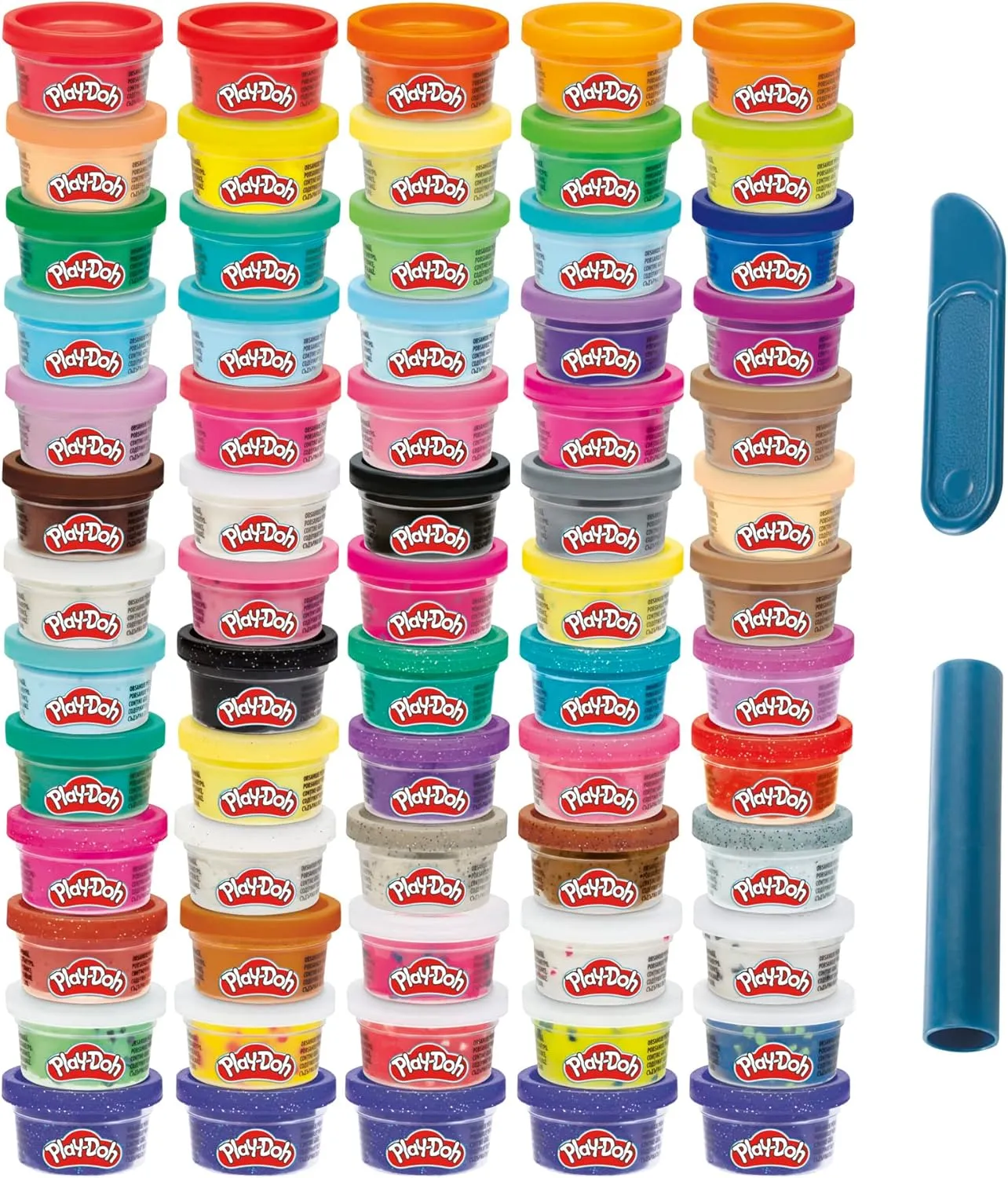 Play-Doh Ultimate Color Collection 65-Pack of 1-oz Cans, Includes Sparkle, Confetti & Color Burst, Back to School Classroom Supplies, Preschool Toys, Ages 2  (Amazon Exclusive)