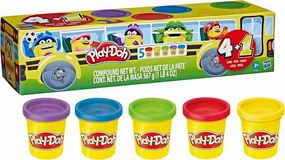 PLAY DOH 4 1 112G POTS F-7368