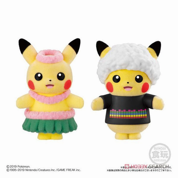 Pokemon Pokemofu Doll 3 Pikachu Clothes Changing Selection