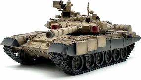 Proportional Vehicles 1/72 Russian T90 T-90 Main Battle Tank Desert Painting Static Display Military Model Ornaments Military Vehicles