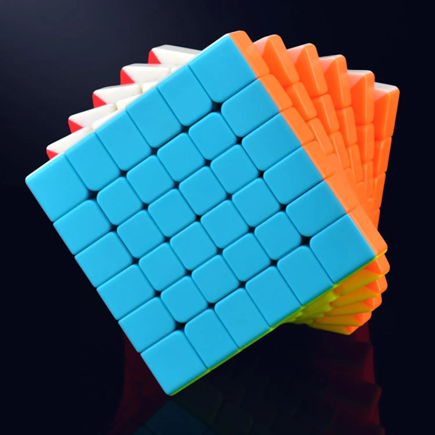 QYTOYS Toys Speed Cube 6x6x6,Original Magic Cube Puzzle Toy,Full Size 65mm Advanced Version,QY-QiFan S Speed Cube,Easy Turning&Smooth Play Durable Puzzle Cube Toy Stickerless ABS Colourfull Cube