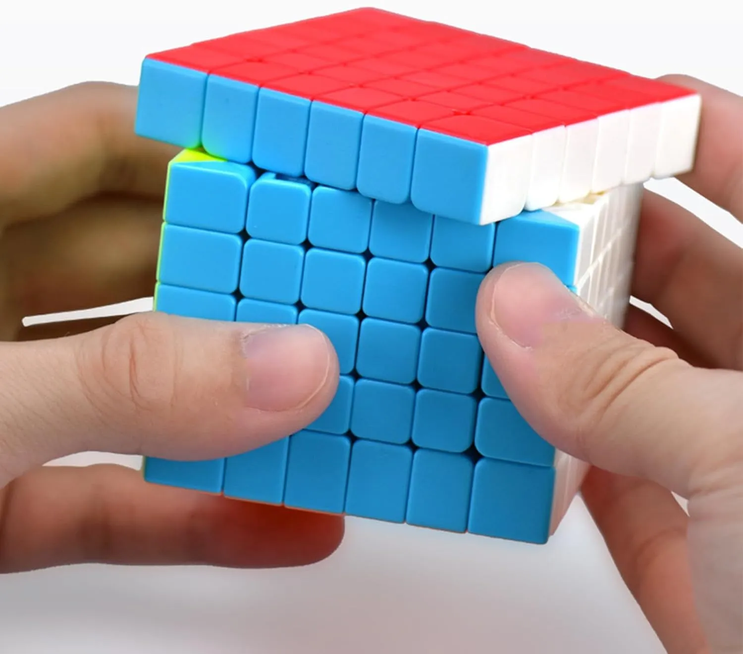 QYTOYS Toys Speed Cube 6x6x6,Original Magic Cube Puzzle Toy,Full Size 65mm Advanced Version,QY-QiFan S Speed Cube,Easy Turning&Smooth Play Durable Puzzle Cube Toy Stickerless ABS Colourfull Cube