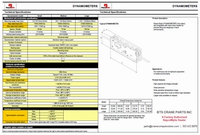 RaycoWylie Load Sensor Dynamometer Linerider Small